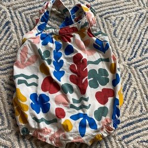 Tea one piece with snaps